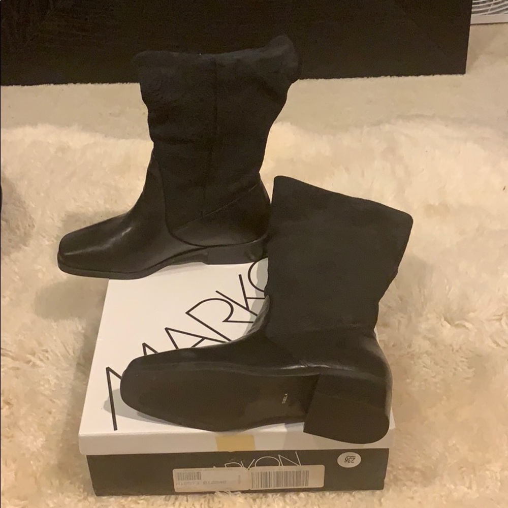 Black Leather Boots